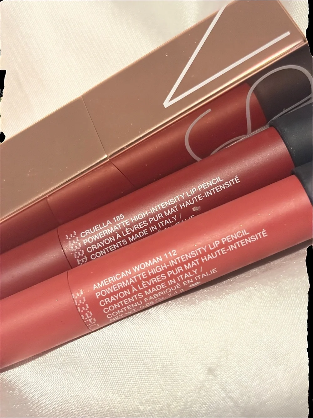 NARS Lip Bundle - Orgasm, Cruella & American Woman (3-Piece Set)
